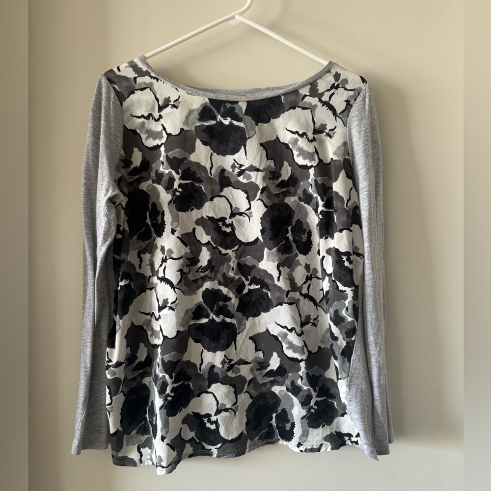 GAP Mixed Media Long Sleeved Tee